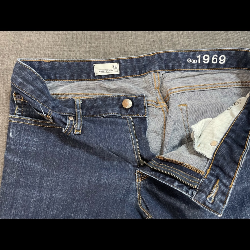 Gap 1969 Blue Skinny Jean